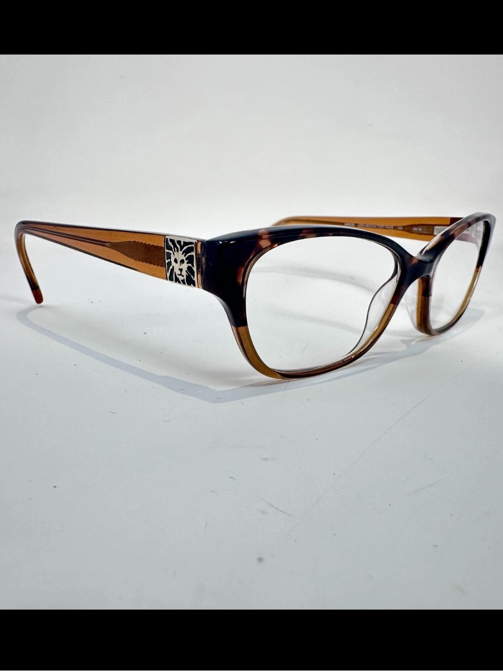 Anne Klein Eyeglasses Frames AK5036 200 MOCHA TORT FADE Brown Cat Eye 52-16-135